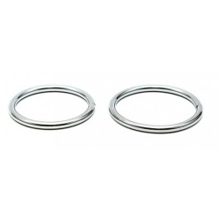 Set de 2 anillos metálicos para el pene – 40/45 mm – Estilo fino